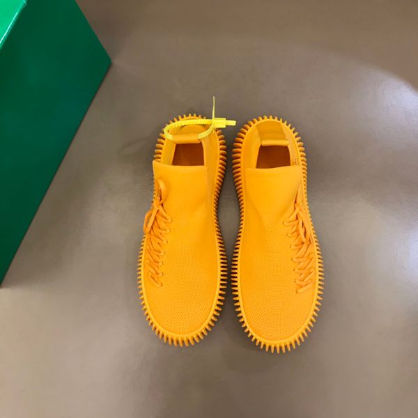 

2022 fashion single men's knitted upper casual shoes sports shoes