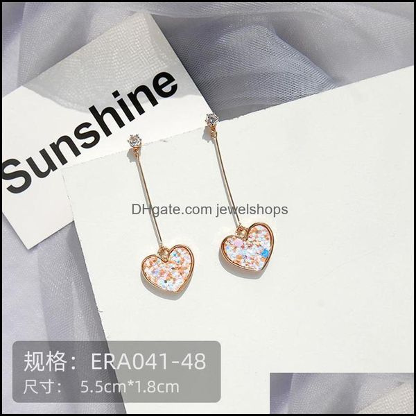

dangle chandelier earrings jewelry korean fashion sweet red love cherry stberry temperament simple w dhqr5, Silver