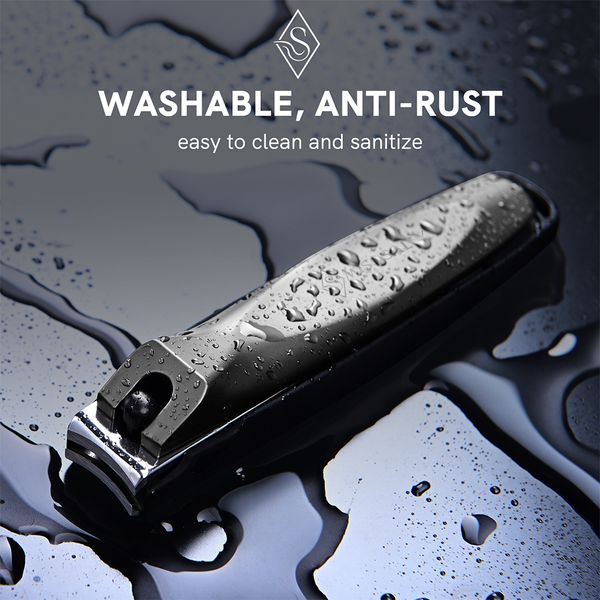 

stainless steel nail clippers set anti-splash nail cutter fingernail scissors professional manicure pedicure tools perfections