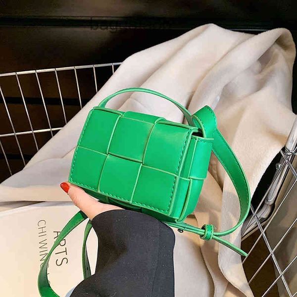 

bags venetas designer bottegass handbags color solid woven 2022 personalized simple single shoulder bag small foreign leisure women's