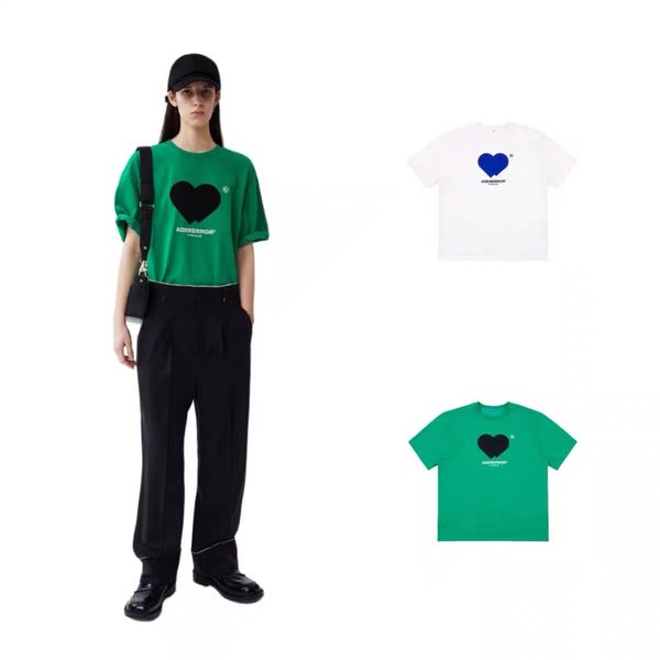 

short sleeve t-shirt embroidered fashion heavy cotton couple t-shirt, White;black