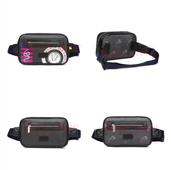 

brand designer waist bag for men quality pu leather waterproof crossbody bags mens bumbags woman leisure fanny pack