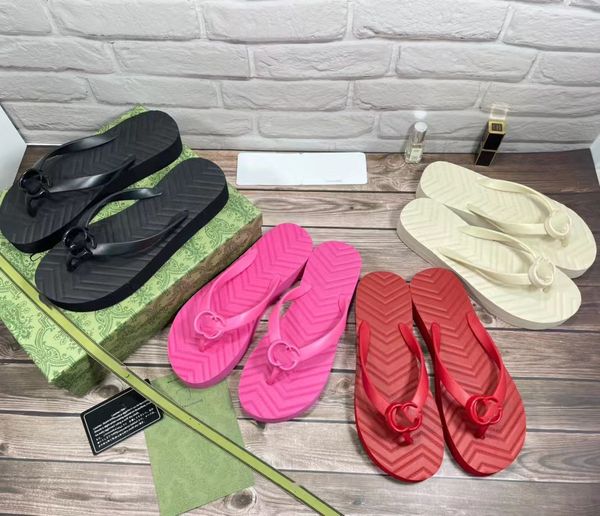 

2022 italy brand men women designer flip flops slippers jelly foam double g lady girls summer beach outdoor sandal european tiger lines shoe, Black
