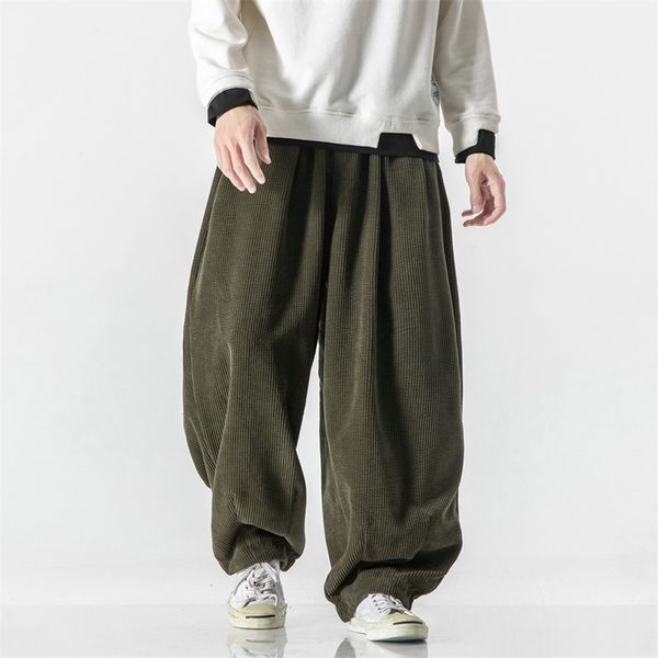 

men s casual trousers streetwear harem pants fashion woman long big size loose male sweatpants harajuku style 5xl 220720, Black