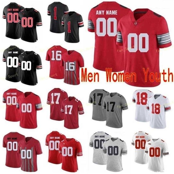 THR NCAA JERSEYS ESTADO DE OHIO BUCKEYES 9 Johnny Utah 32 Jack Tatum 36 Chris Spielman 33 Master Teague III 97 Nick Bosa Personal Football