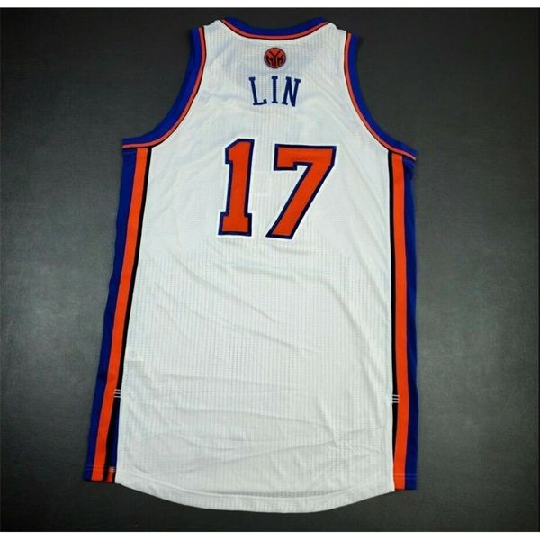 Chen37 rara maglia da basket uomo donna giovanile vintage retrò Jeremy Lin 2011 liceo taglia S-5XL personalizzata qualsiasi nome o numero