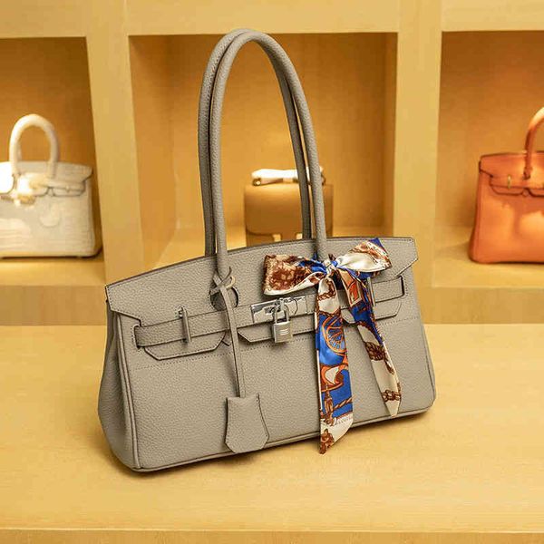 

luxury women birkinss handbags silk bag atmospheric women 2022 scarf portable platinum large capacity diagonal single shoulder fashionable n