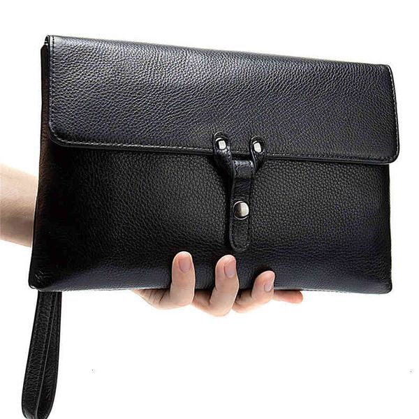 

briefcases clutch bag of luxury leather men mark maler fashion simple envelope big design qosp edfk