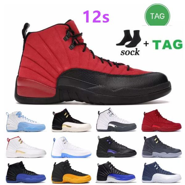 

jump 12s men basketball shoes 12 gamma blue university gold dark grey concord game the master indigo taxi mens sports trainer sneakers