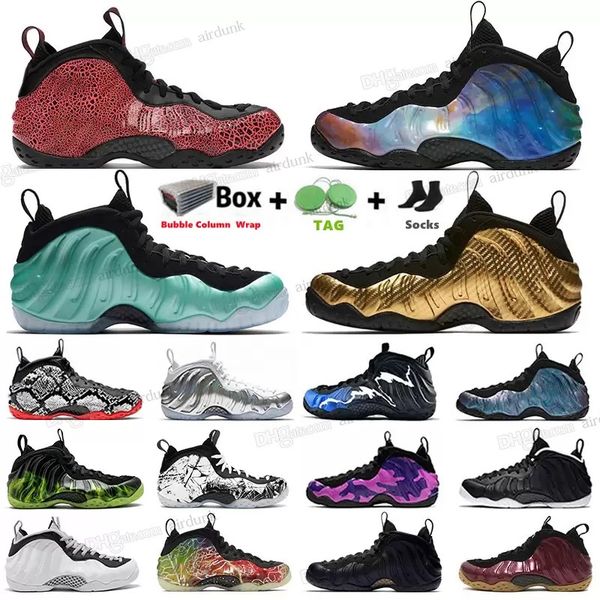 

foam posite one penny hardaway mens shoes foams vandalized fashion outdoor men sports sneakers trainer size 7-11
