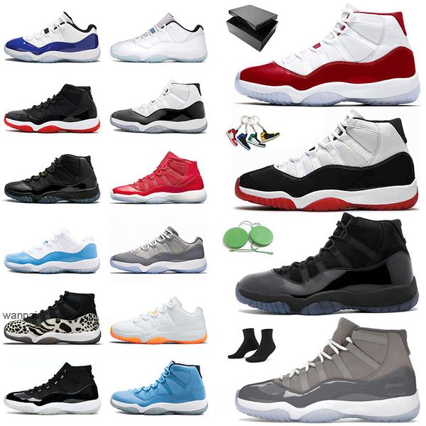 Jumpman 11 11s Scarpe da basket professionali da uomo Space Jam Scarpe da ginnastica Cool Grey Pure Violet Womens Platinum Tint Animal Instinct Sports