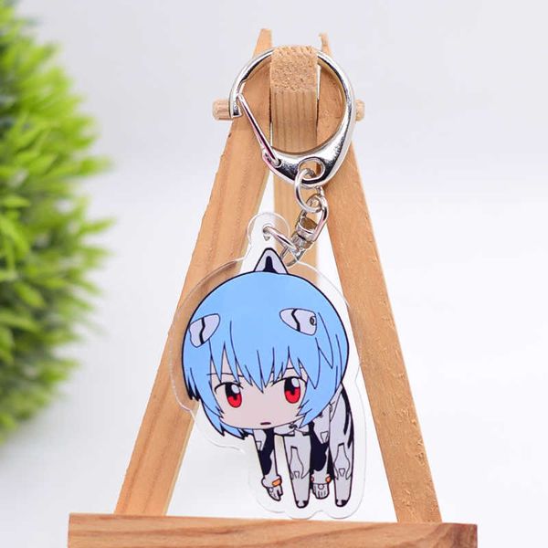 

keychains wl0926 eva keychain acrylic cartoon keyring accessories, Silver