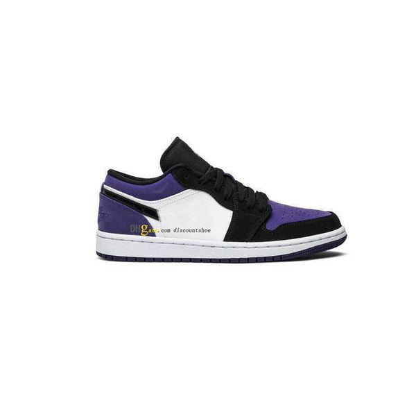 

1 low court purple basketball shoes shoe mens womens 1s sneakers 553558 125 ljr
