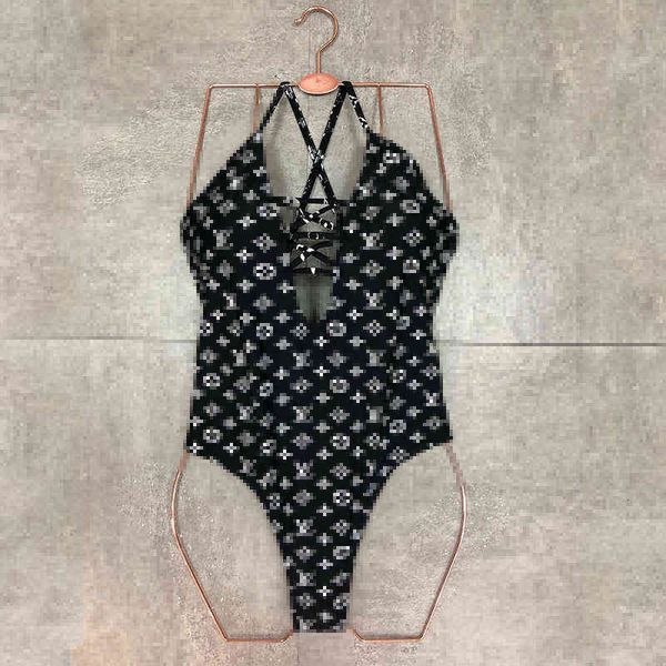 

one-piece bikini for women swimsuit with letters summer fashion swimwear lady backless bathing suits s-xl, White;black