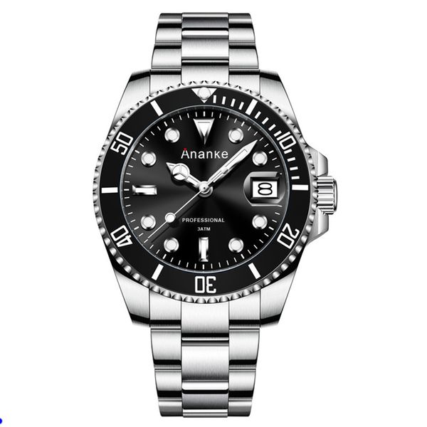 Herrenuhren, automatische mechanische Keramikuhr, 42 mm, komplett aus 904L-Edelstahl, Schwimmarmbanduhren, Saphirglas, superleuchtende Armbanduhren, Montre-de-Luxe-Geschenke