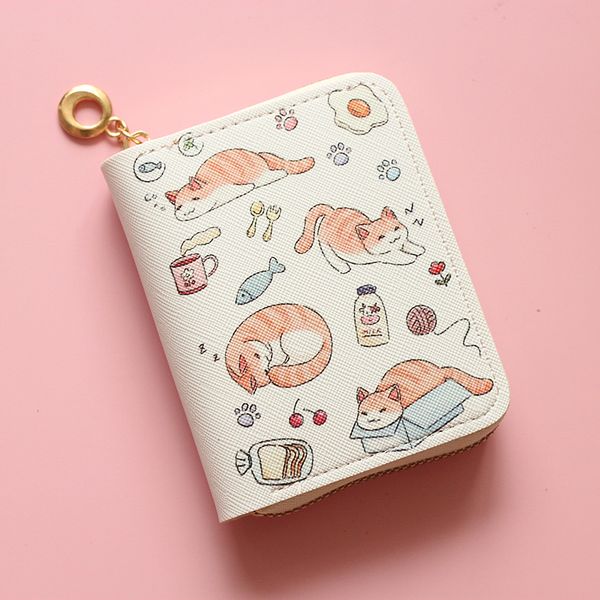 

large capacity women's ultra thin purse, Red;black