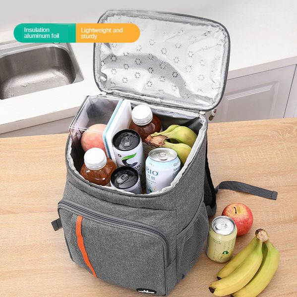 

cooler bag backpack picnic thermal food delivery ice thermo lunch camping refrigerator insulated pack accessories supplies 220606