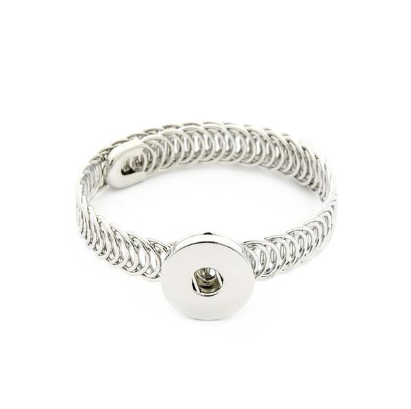 

charm bracelets jewelry gold sier metal snap button bangles fit 18mm ginger snaps buttons for women men dhbkk, Golden;silver