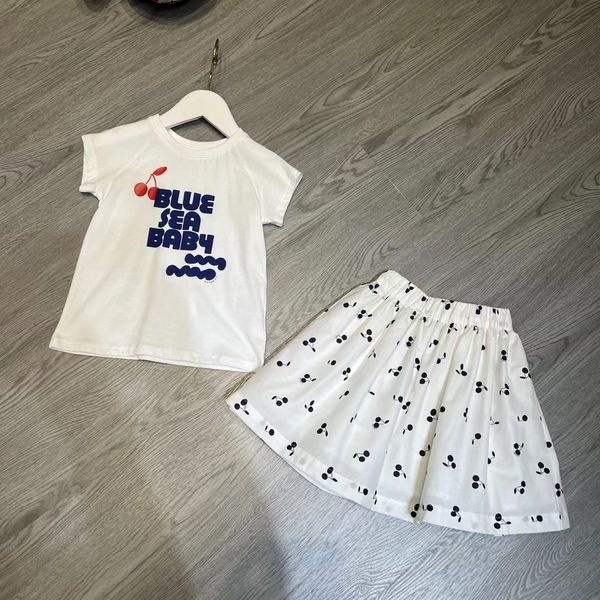 

kid summer clothing sets casuals style set 100-160cm fashion designer boutique clothes cotton materials wholesale popular 2022, White