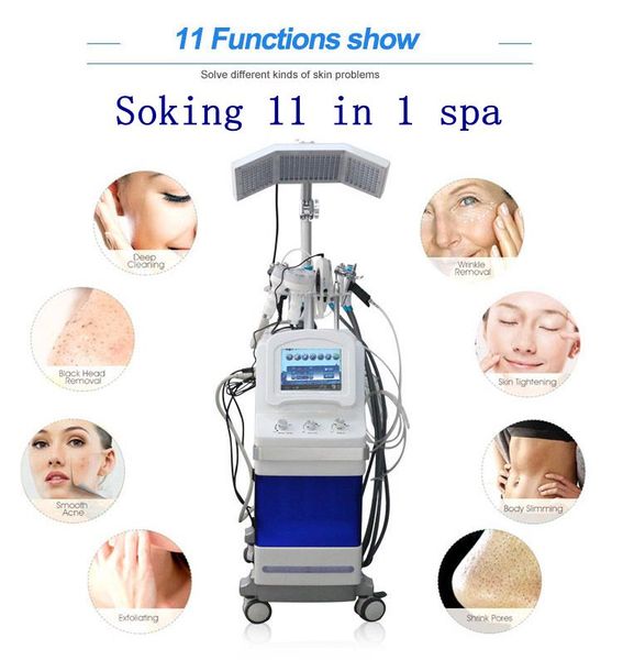 Koreli Çok Fonksiyonlu Güzellik Ekipmanı Mikrodermabrazyon Su Dermabrazyon Aqua Peeling Makinesi Oksijen Jet Peel Derin Temizleme Spa Salon