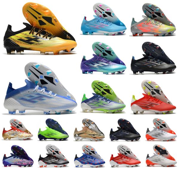 

2022 x speedflow.1 fg f50 el retorno mens soccer football shoes sky rush numbersup escape light redcore pack speedflow boots cleats size us