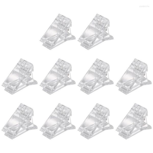 Оборудование для ногтей оборудование Frcolor 10pcs Clips Home Salon Diy Manicure Clip Clip Fixation для магазина PruD22