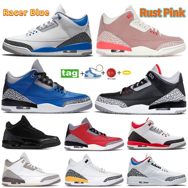 

2022 racer blue unc men basketball shoes rust pink black cat varsity royal cement fire red sneakers trainers