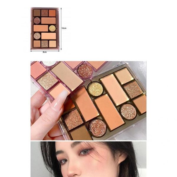 Eye Shadow Matte Cosmetics Lidschatten-Paletten-Kombinationsset für Make-up StudioEye