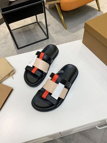 

dress shoes summer versatile simple cross color matching thick flat roman sandals for women i9su, Black