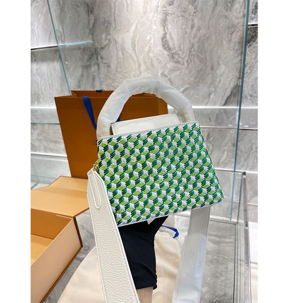 

2022 new designer bag women genuine leather handbags ladies fashion lady clutch bag shoulder bags tote female purse wallet l051