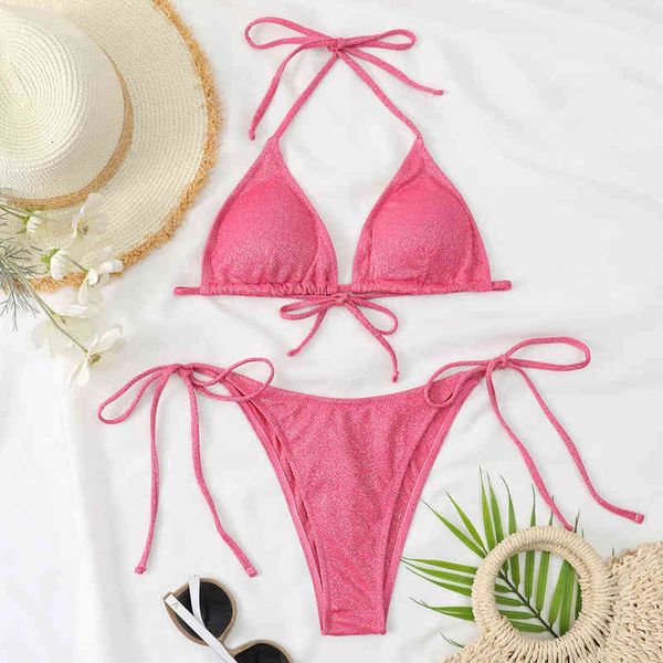 

split sequin solid color swimsuit backl bikini straight, White;black