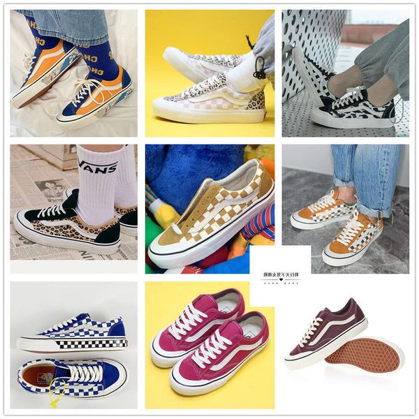 

shoes high version half moon baotou summer men's women's low casual board checkerboard skates trend