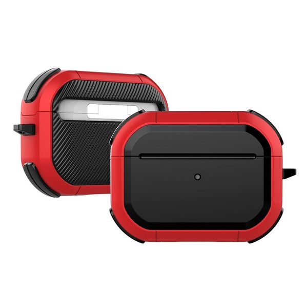 

cover for apple airpods pro 1 2 3 case tpu pc anti-fall accessories wireless earphone with keychain