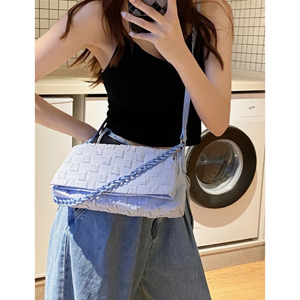 

simple versatile bag casual solid color totes women underarm handbag street travel shoulder bags for women