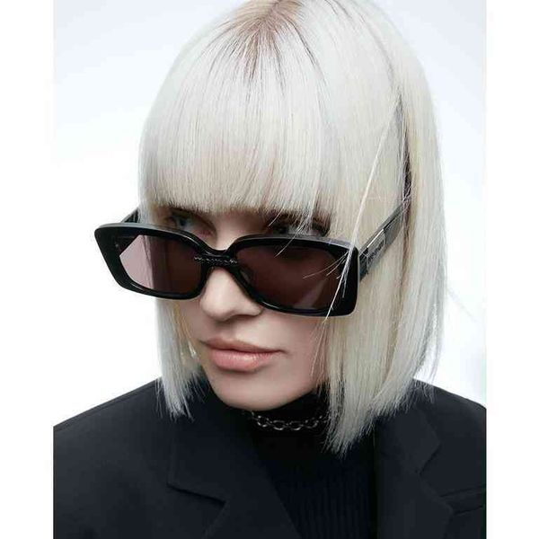 

gg designer cycle fashion cc sunglasses for woman mens european and american star net red same ins fashion personalized blade square large f, White;black