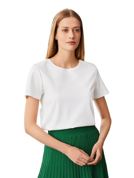 

motf premium 100% cotton straight t-shirt g7s2#, White