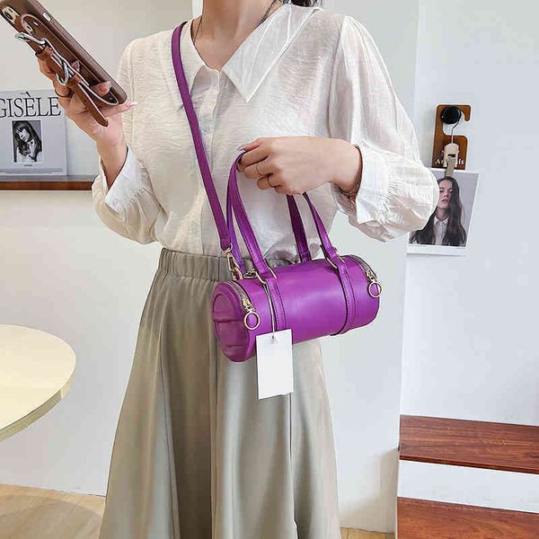 

handbag bags round pillow bag hat bag combination women cross body shoulder pu leather wallet brand designer mobile phone purses 220330