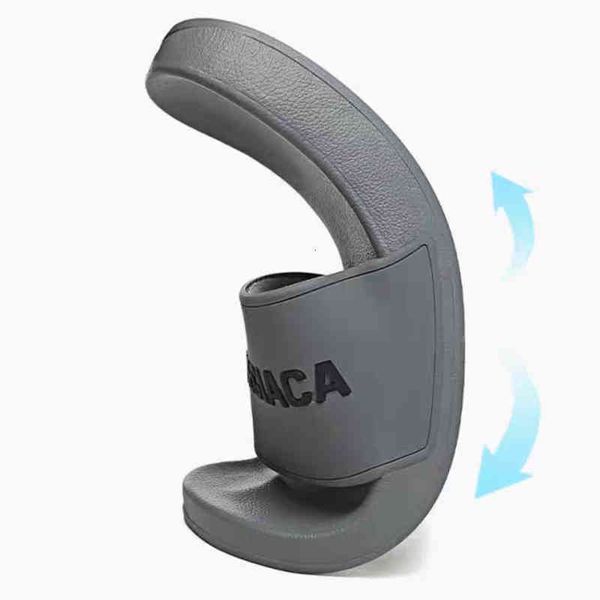 

2022new brand designer indoor home slippers for women summer pool slide sandal men outdoor beach slides eva lightweight slippers, Black