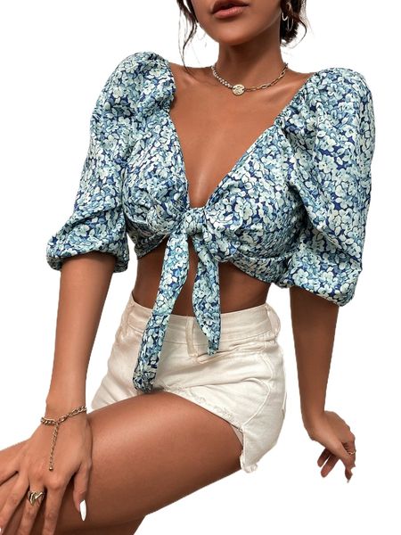 

floral knot front p8cb#, White