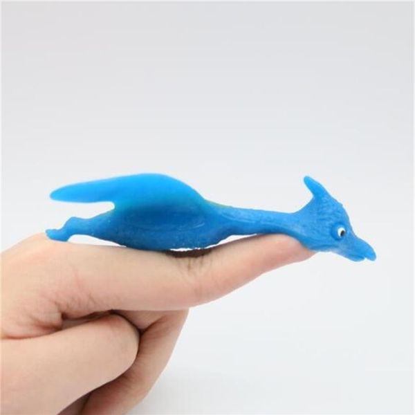 

capsule small mini vending funny playful catapult flying squeeze dino soft plastic tpr slings dinosaur toy toys for kids 2021308g
