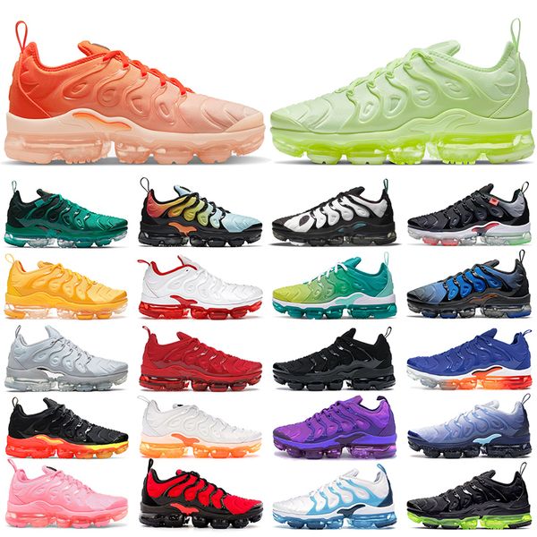 Tênis de corrida tn plus masculino feminino Triple Red Black Orange Gradients Bola de tênis Atlanta Berry Royal Fresh Lava Glow tênis masculino outdoor 36-45