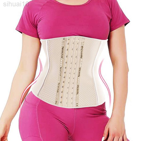 Postpartum göbek kemeri kauçuk lateks underbust bel antrenör vücut şekillendirici kadınlar elbise fajas kuşlar bel cincher korse shapewear l220802