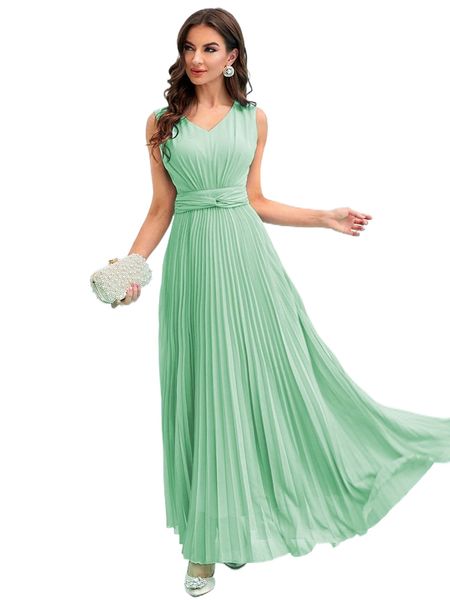 

twist waist pleated hem dress p86c#, Black;gray