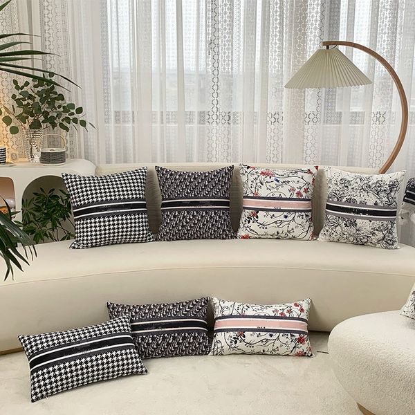 

muticolors decorative pillow luxury designer cushion d letters fashion cushions cotton covers home decor square with inner