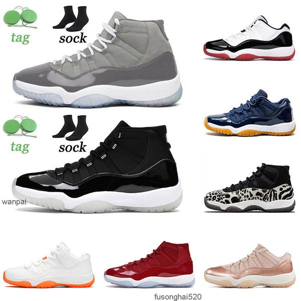 

womens mens basketball shoes jumpman 11s university blue bred low rose gold bred high citrus 25th anniversary sports sneakers trainers jordo