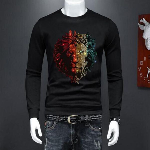 

borun brand drill men designer hoodies sweatshirts oversize fashion hip hop, Black