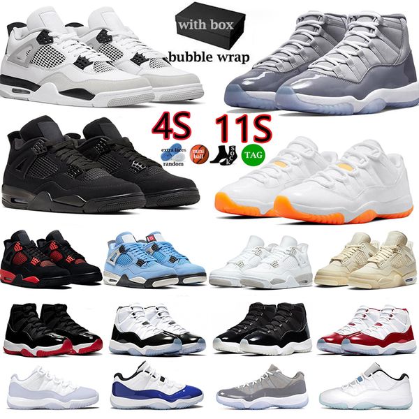 

with box jordan4 basketball shoes jumpman jordens 4s retro 4 military black sail black cat pure money jorda 11s cool grey bred low 11 bright