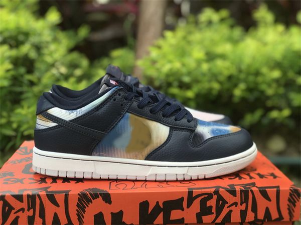 

shoes low skateboard graffiti navy runner outdoor sports sneakers dm0108-400