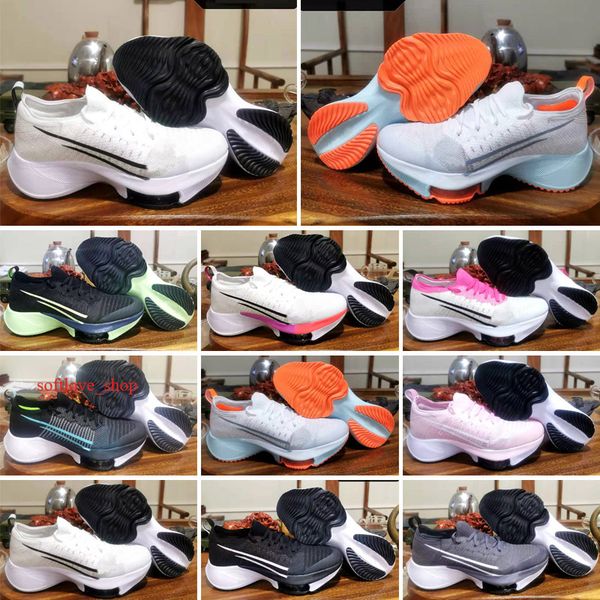 

marathon running shoes knit white hyper violet flash crimson spruce aura electric green mens womens, White;red