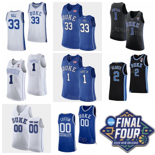 

ncaa basketball final four college blue devils 33 grant hill jersey 32 christian laettner 24 johnny dawkins 4 jj redick 11 bobby hurley 12 k, Black